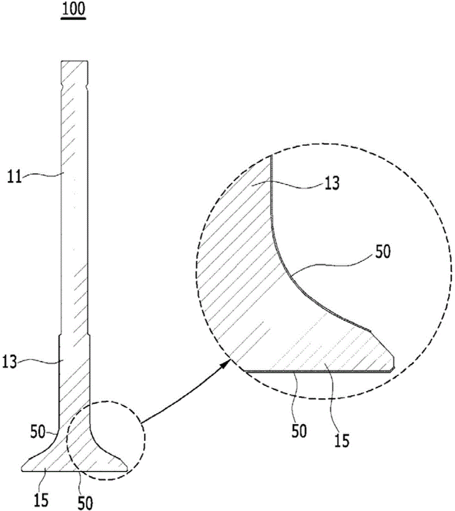 Exhaust valve for engine