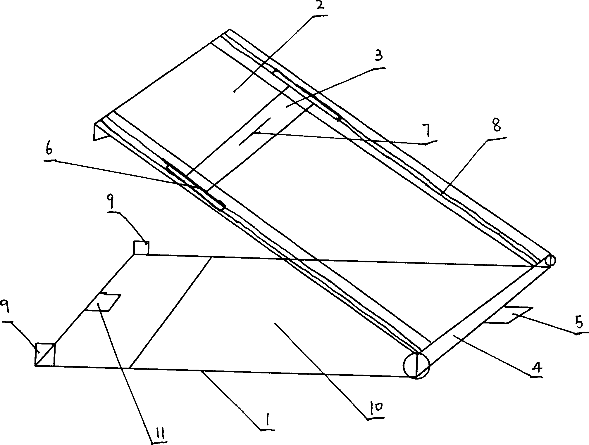 Double-layer wash board with brush