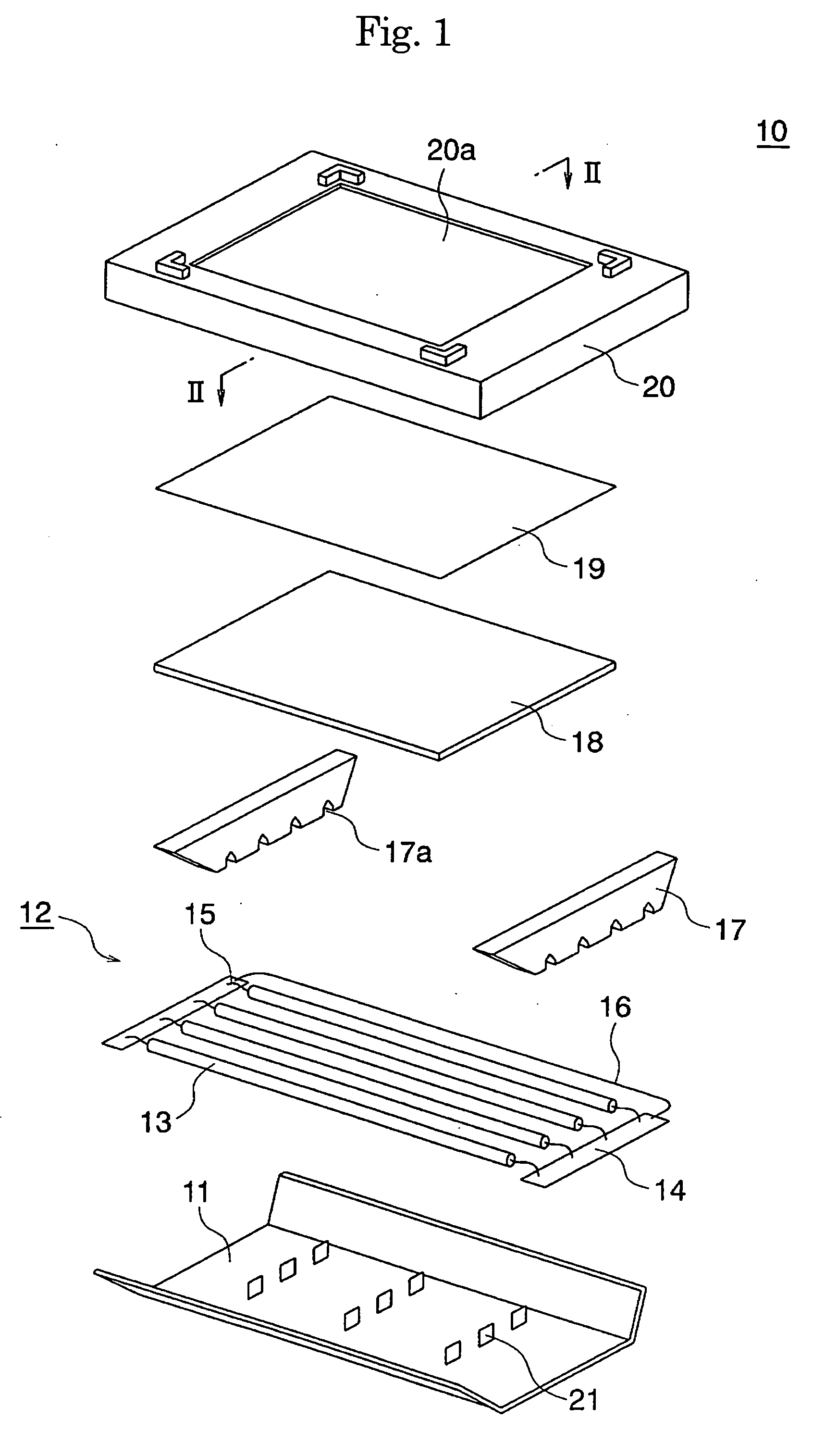 Lighting apparatus having a uniform luminance profile