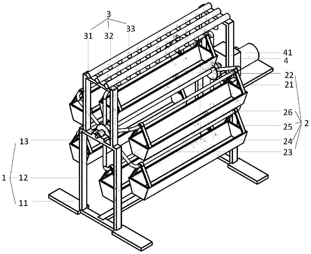 Strawberry seedling raising frame and method for cultivating strawberries