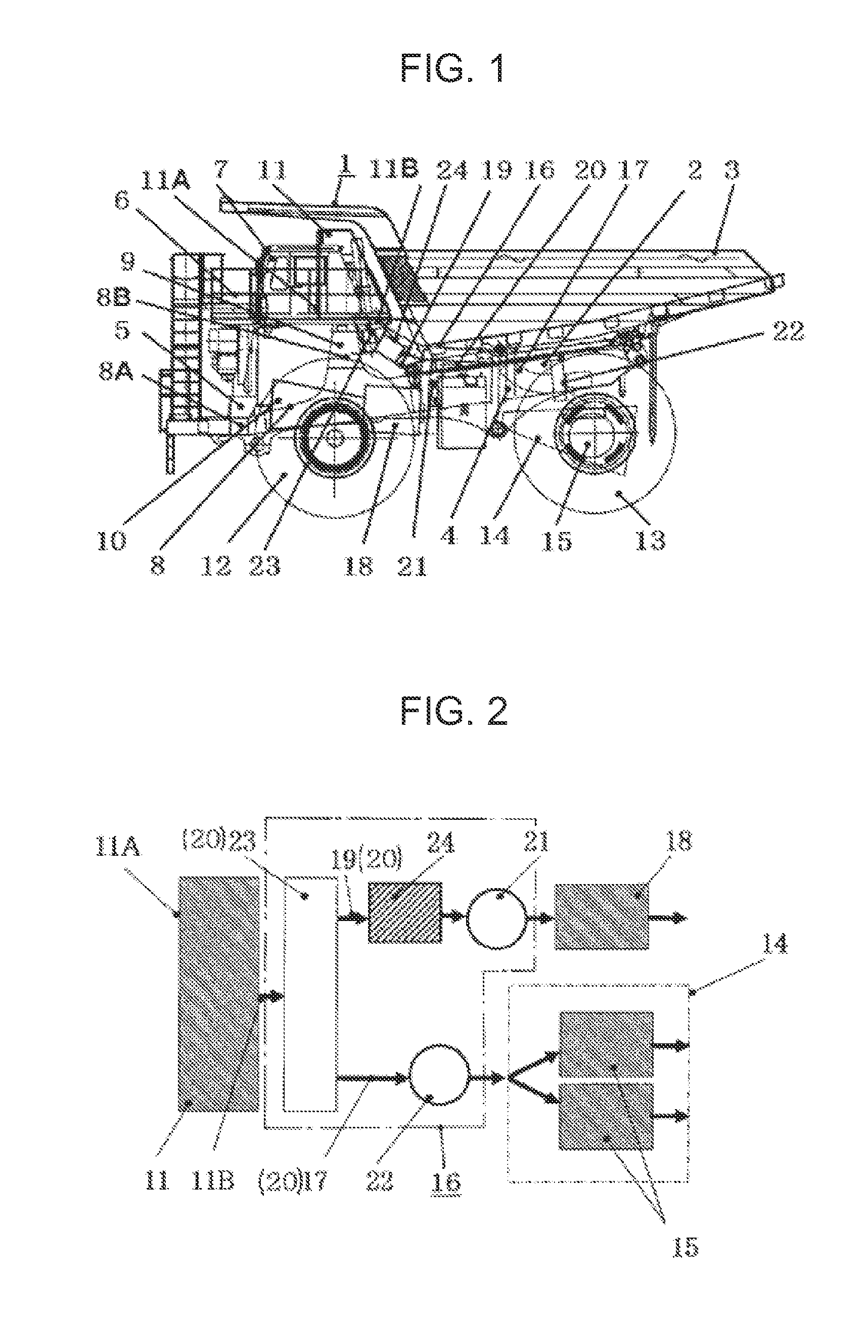 Transport Vehicle, and Transport Vehicle Air Cleaner