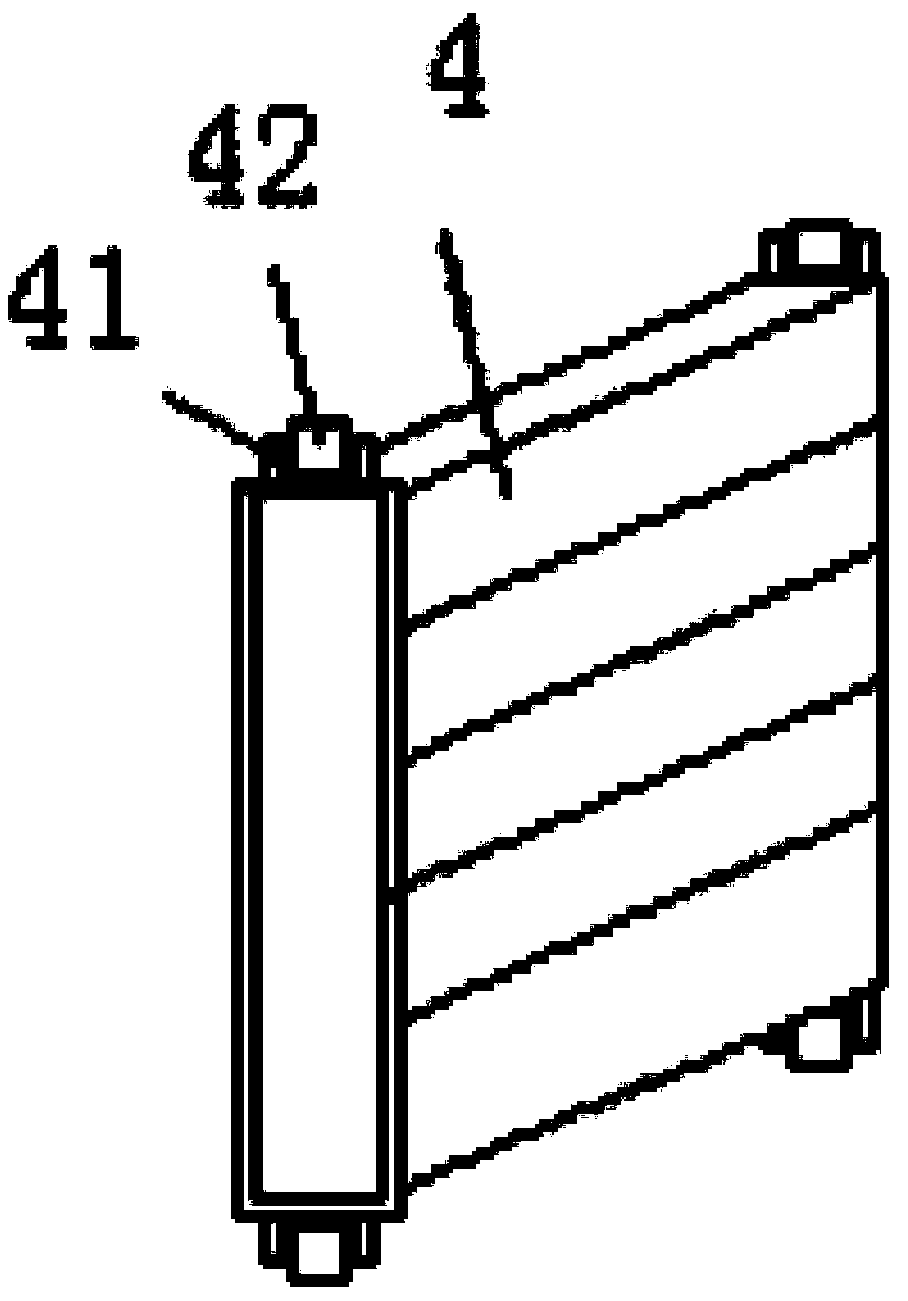 A blade type computer network server