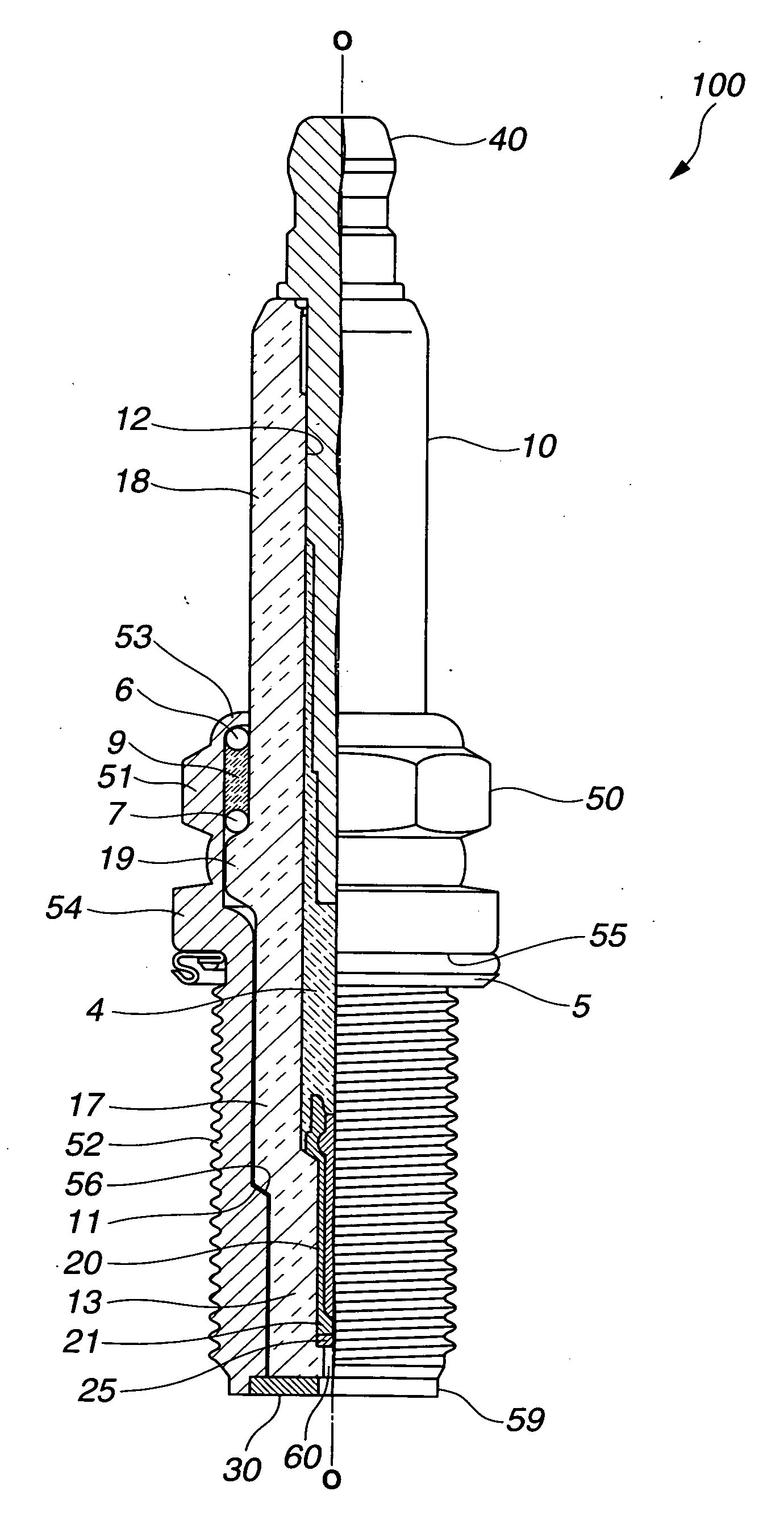 Plasma-jet spark plug control method and device