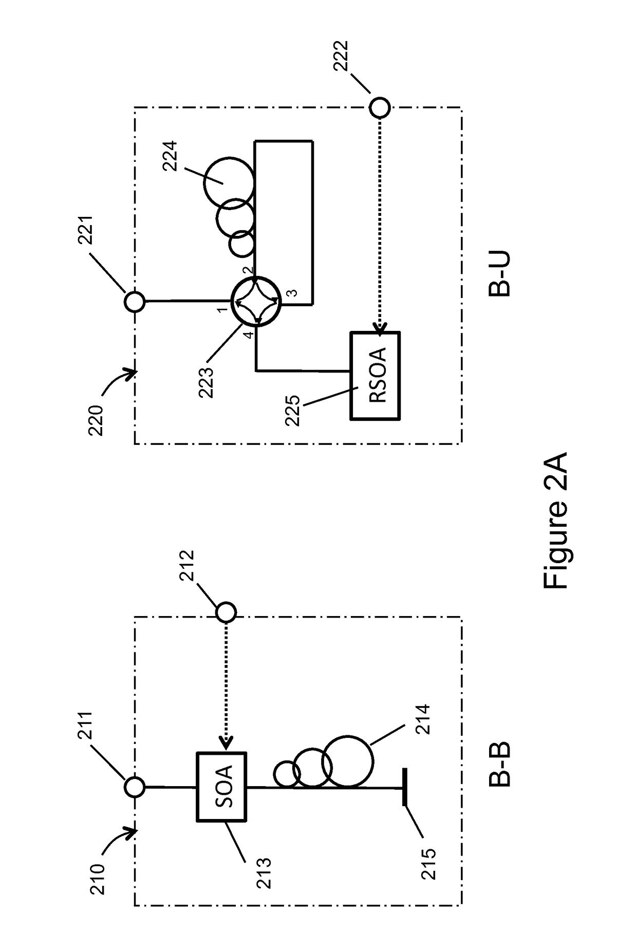 Wavelength-reuse fiber-optic transmitters