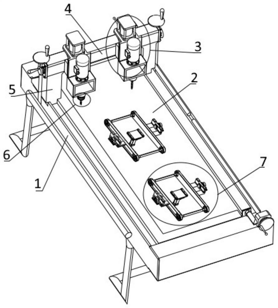 Automatic drilling robot for circuit board and drilling method thereof