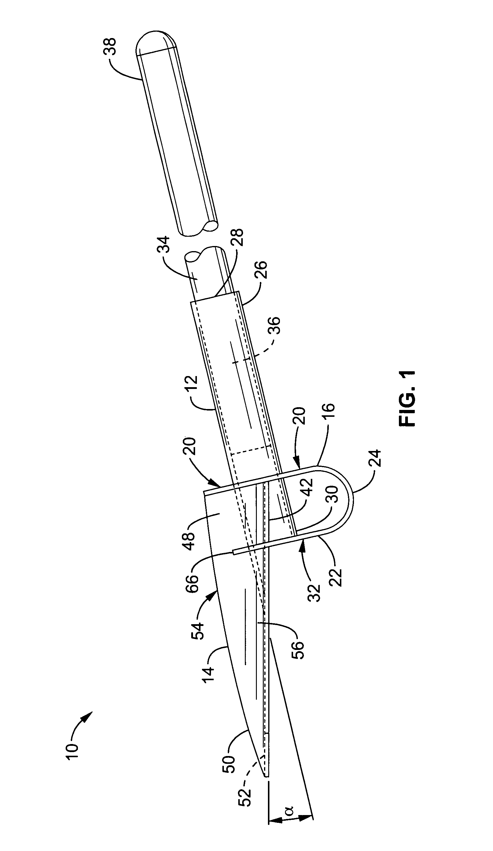 Weeding shovel with footstep