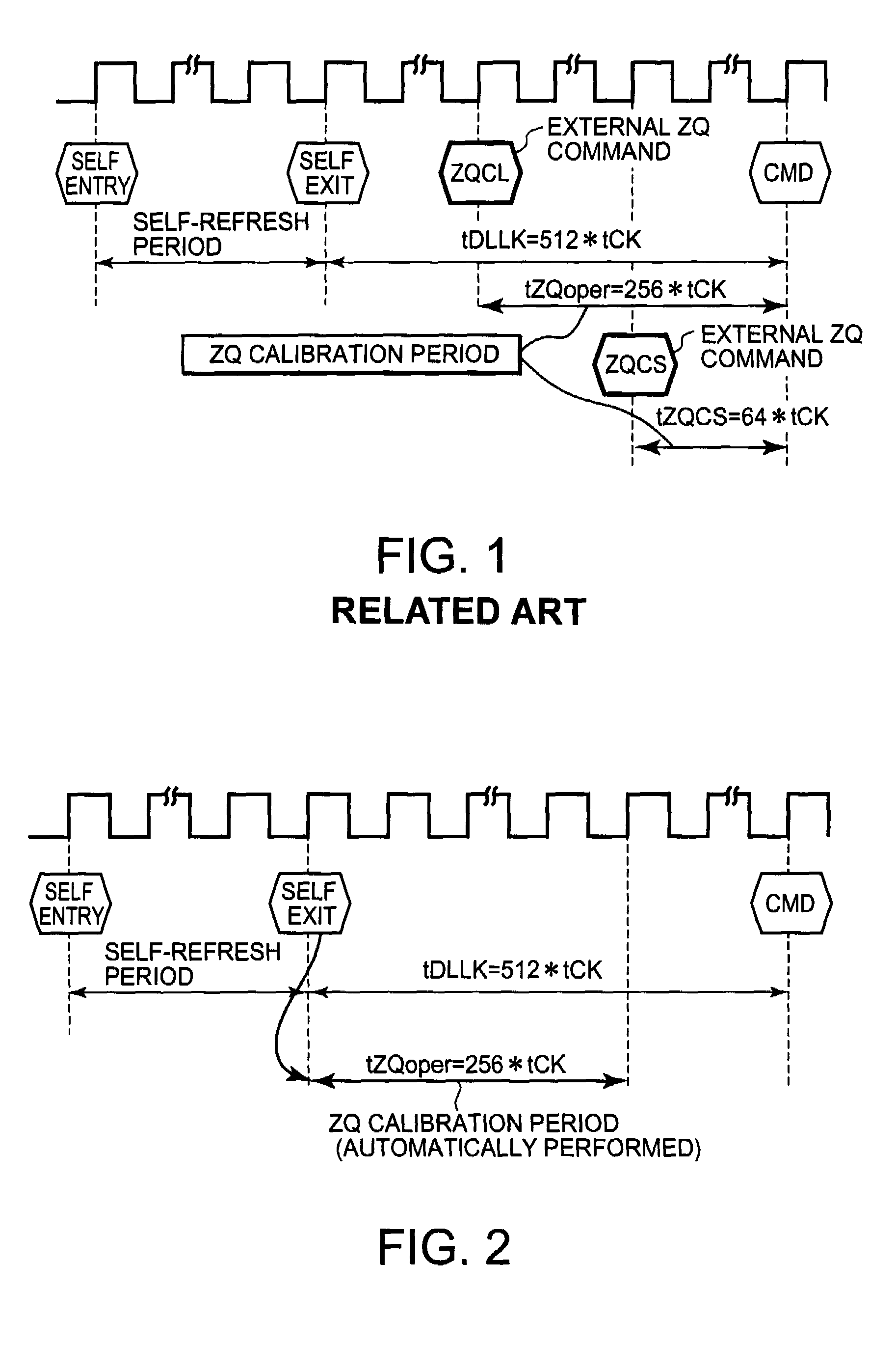 ZQ calibration circuit and a semiconductor device including a ZQ calibration circuit