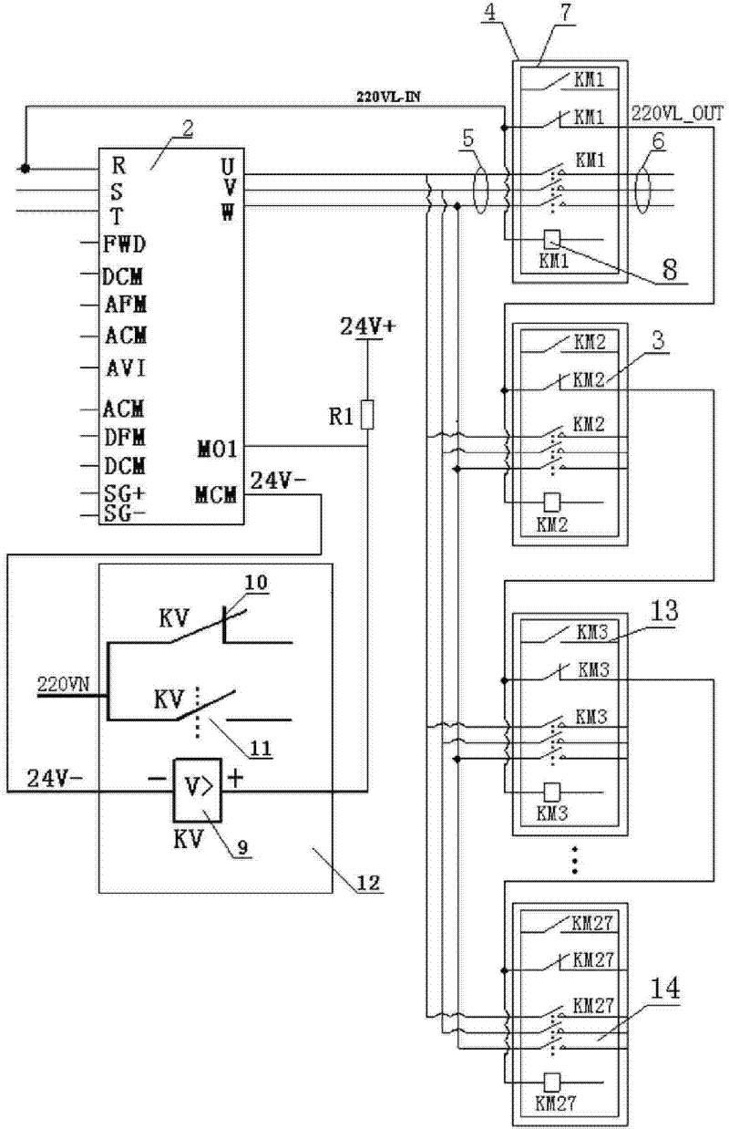 High-frequency vibration motor frequency conversion speed regulation system