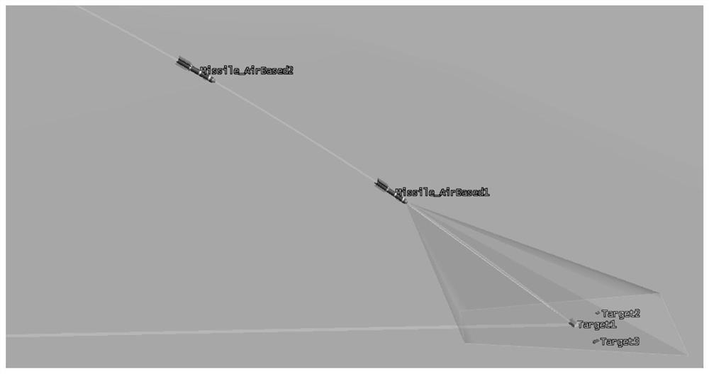 Multi-target positioning method based on single aircraft seeker image information