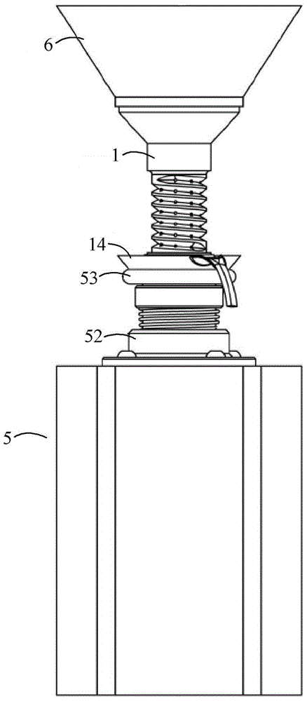 Vertical oil press