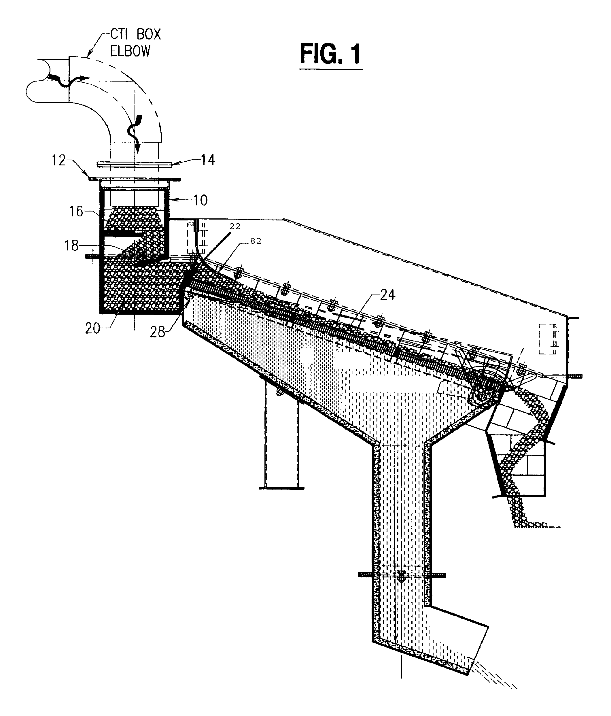 Adjustable coal screening apparatus