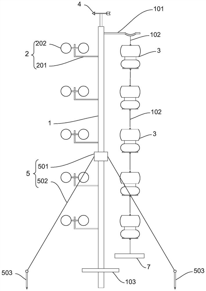 Near-surface wind and dust flow sample collection and monitoring system