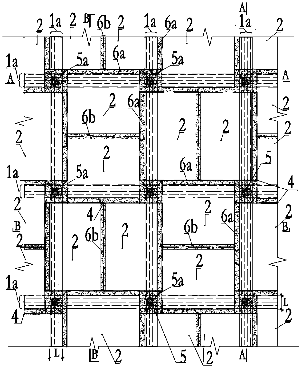 A slab-column structure assembly system and its floor prefabricated components