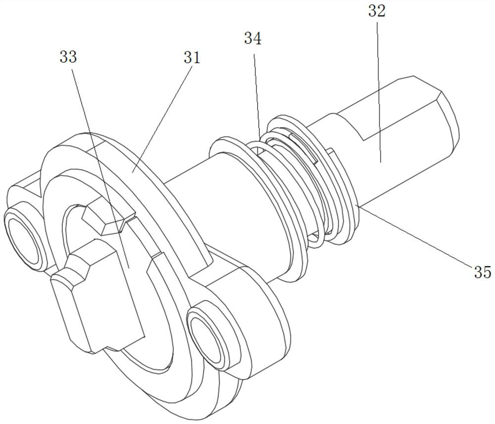 Control valve for gas stove and gas stove