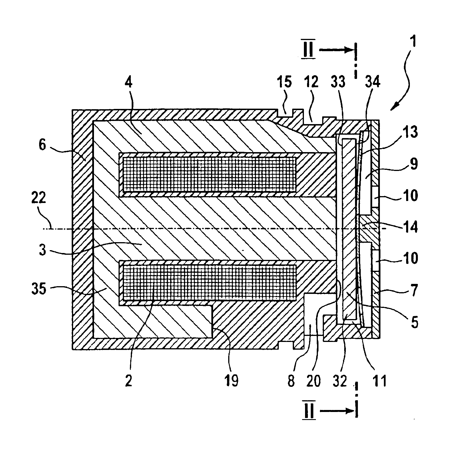 Electromagnetic valve