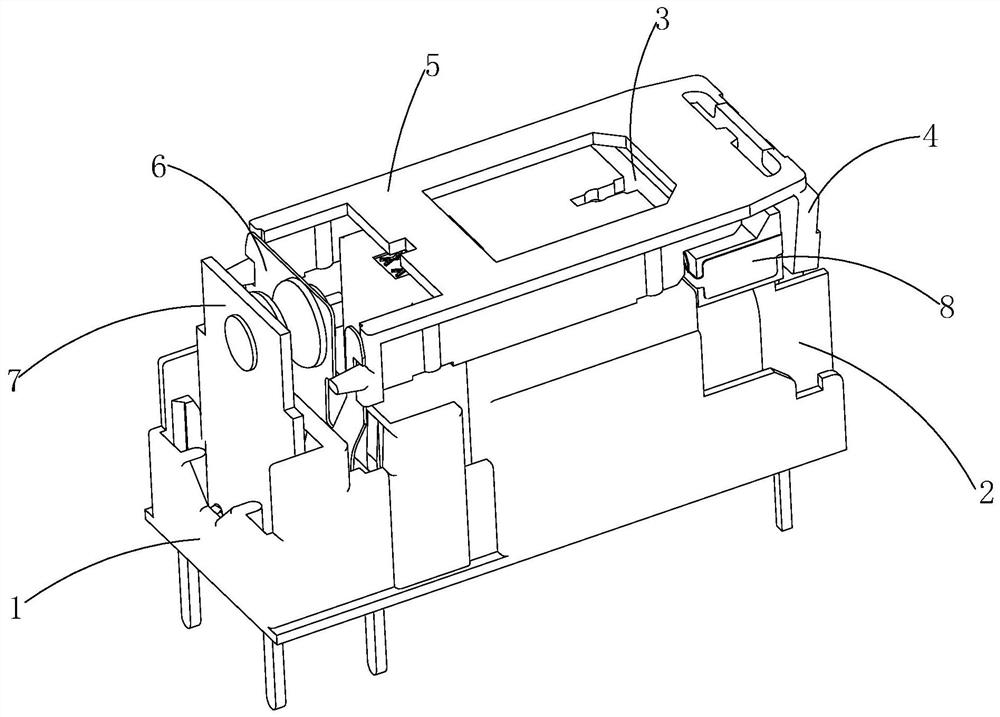 Low-noise electromagnetic relay