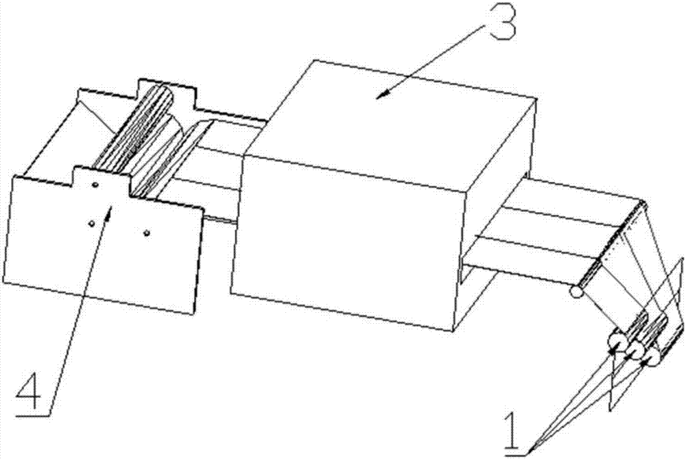 A battery polar plate coating system and method