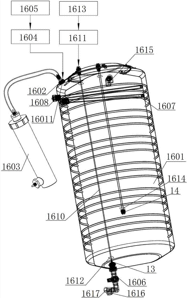 Water purifying and quality guaranteeing system