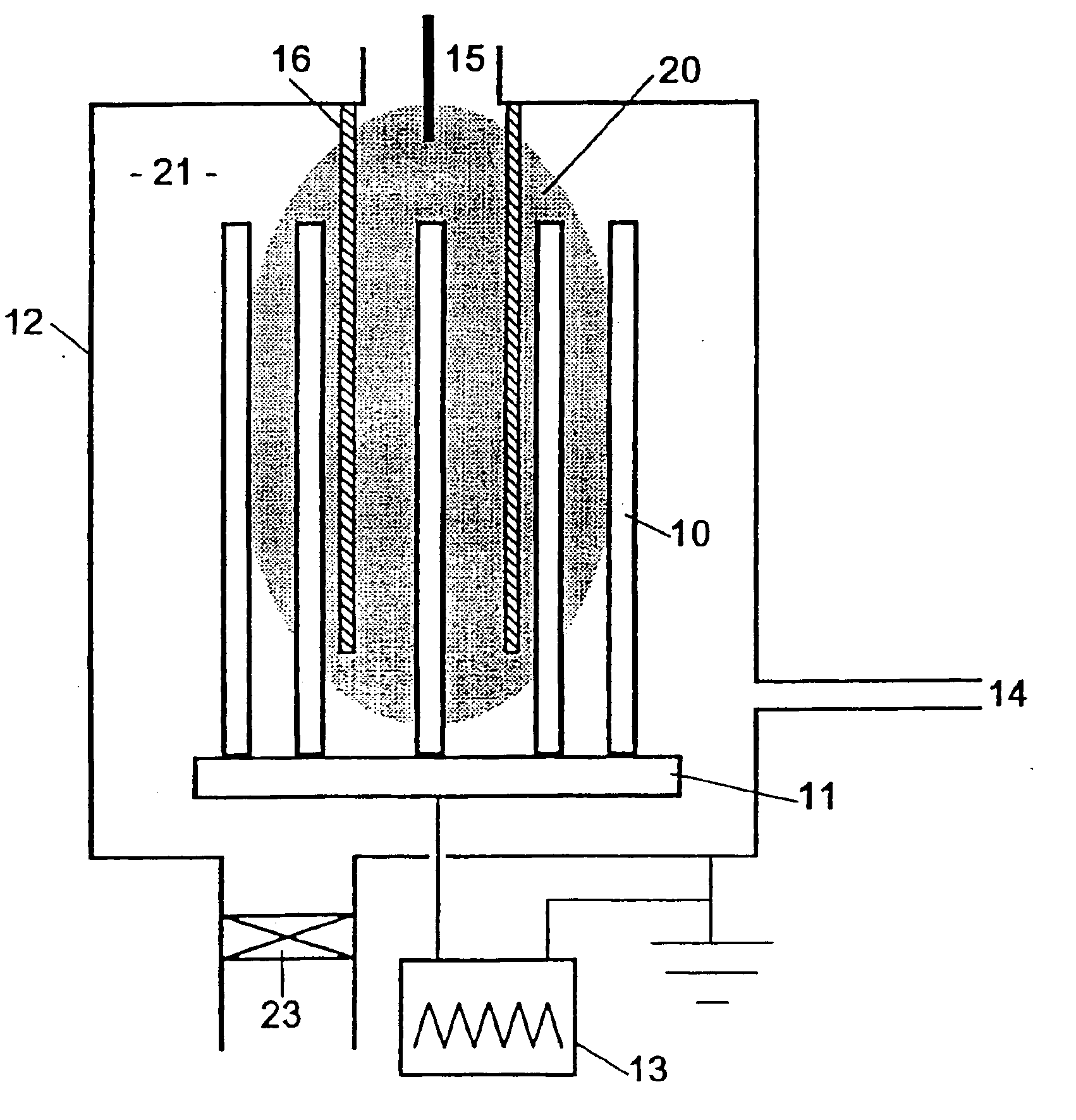 Method and device for vacuum-coating a substrate