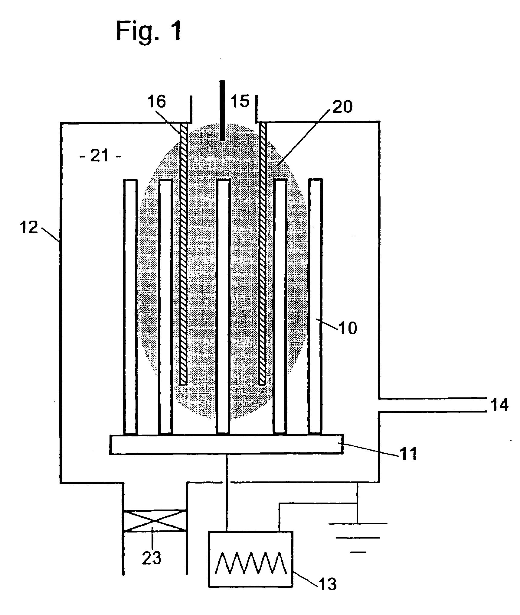 Method and device for vacuum-coating a substrate