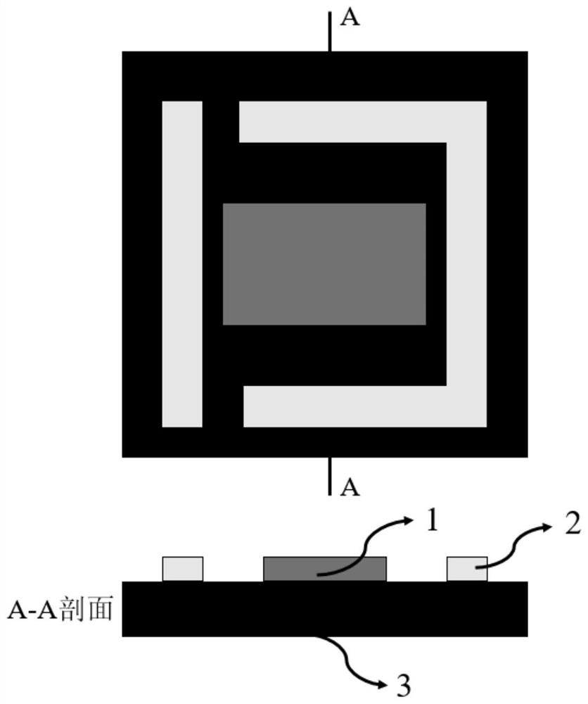 Photoelectric detector based on asymmetric metamaterial structure