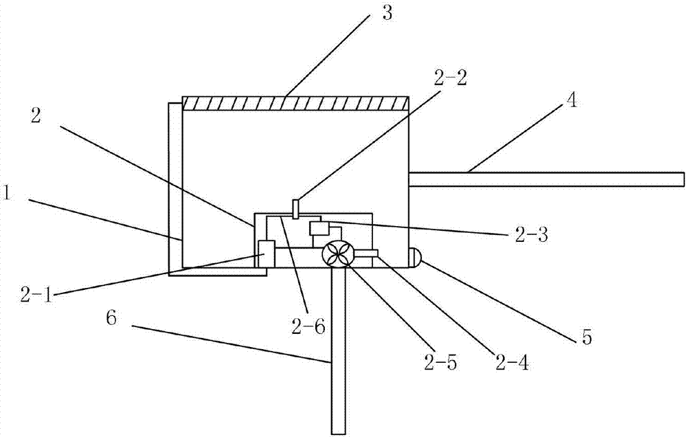 Automatic water supply device for building projects