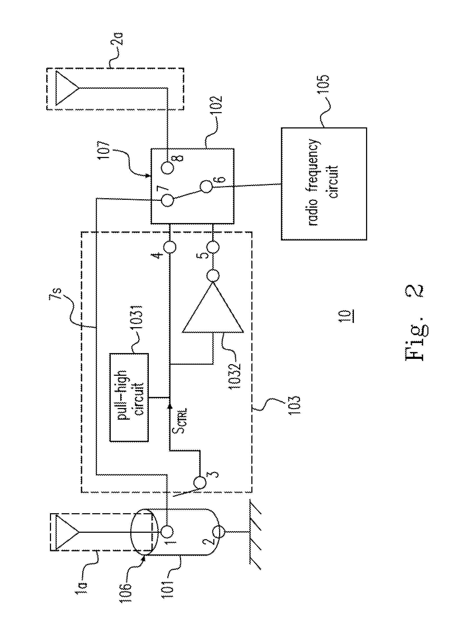 Connector for a switch module