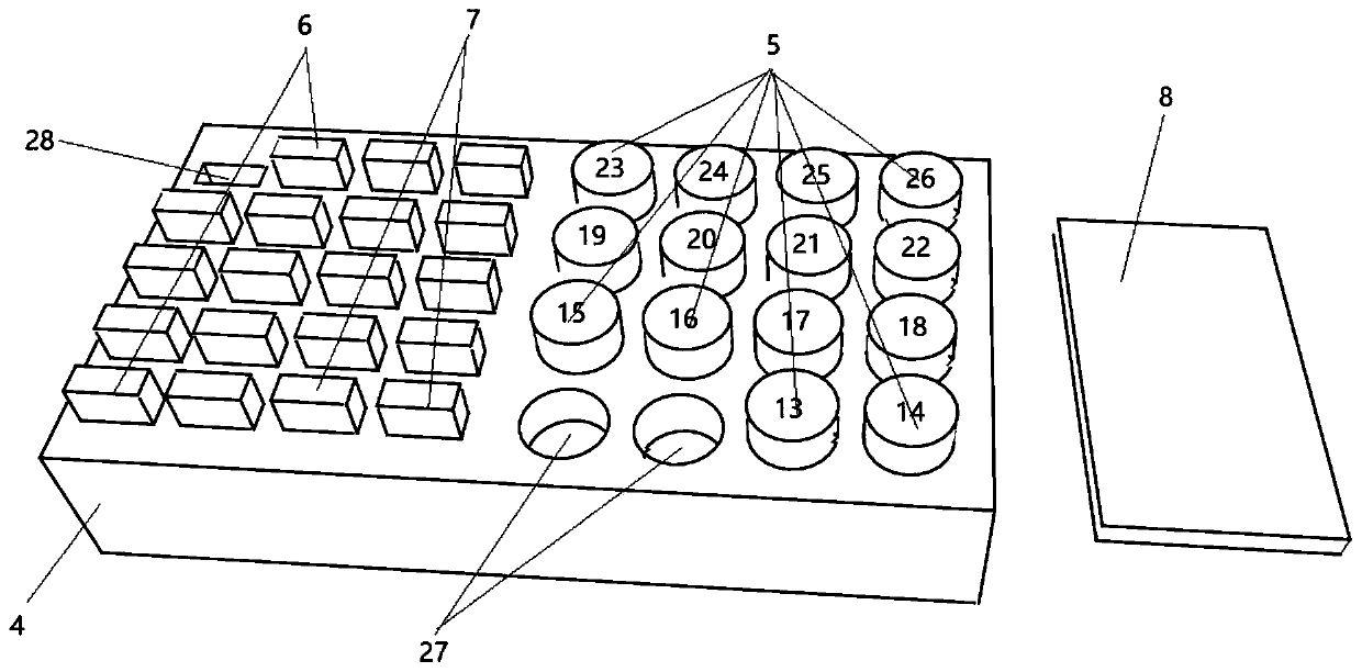 Kit and method for detecting epithelial-mesenchymal mixed circulating tumor cells