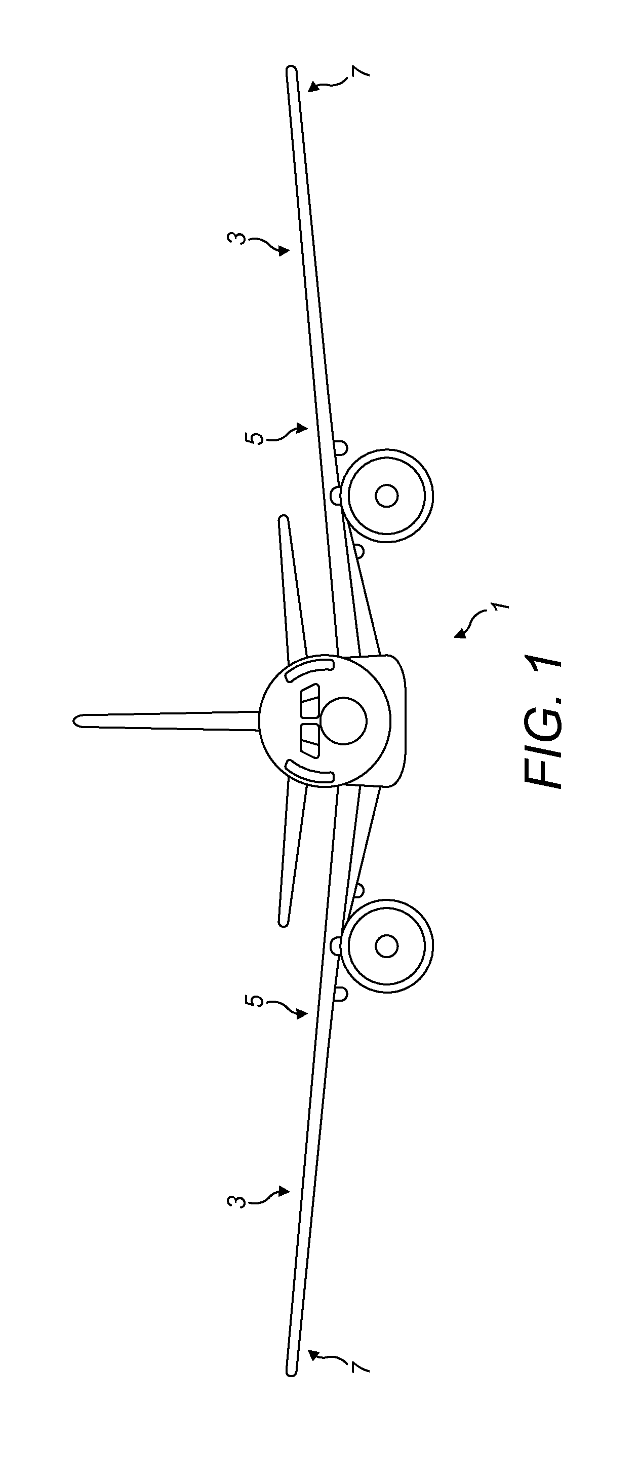 Interface for control of a foldable wing on an aircraft