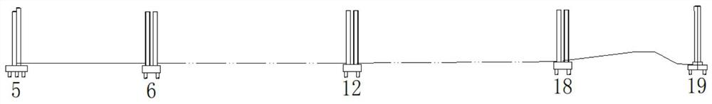 A construction method of continuous rigid frame bridge