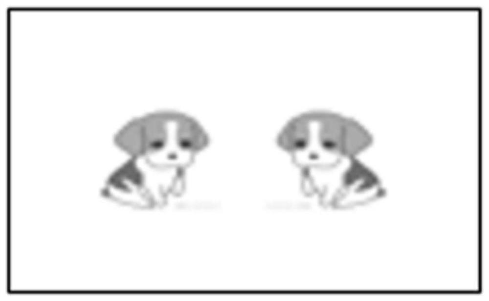 Testing device and method for evaluating social ability between dogs