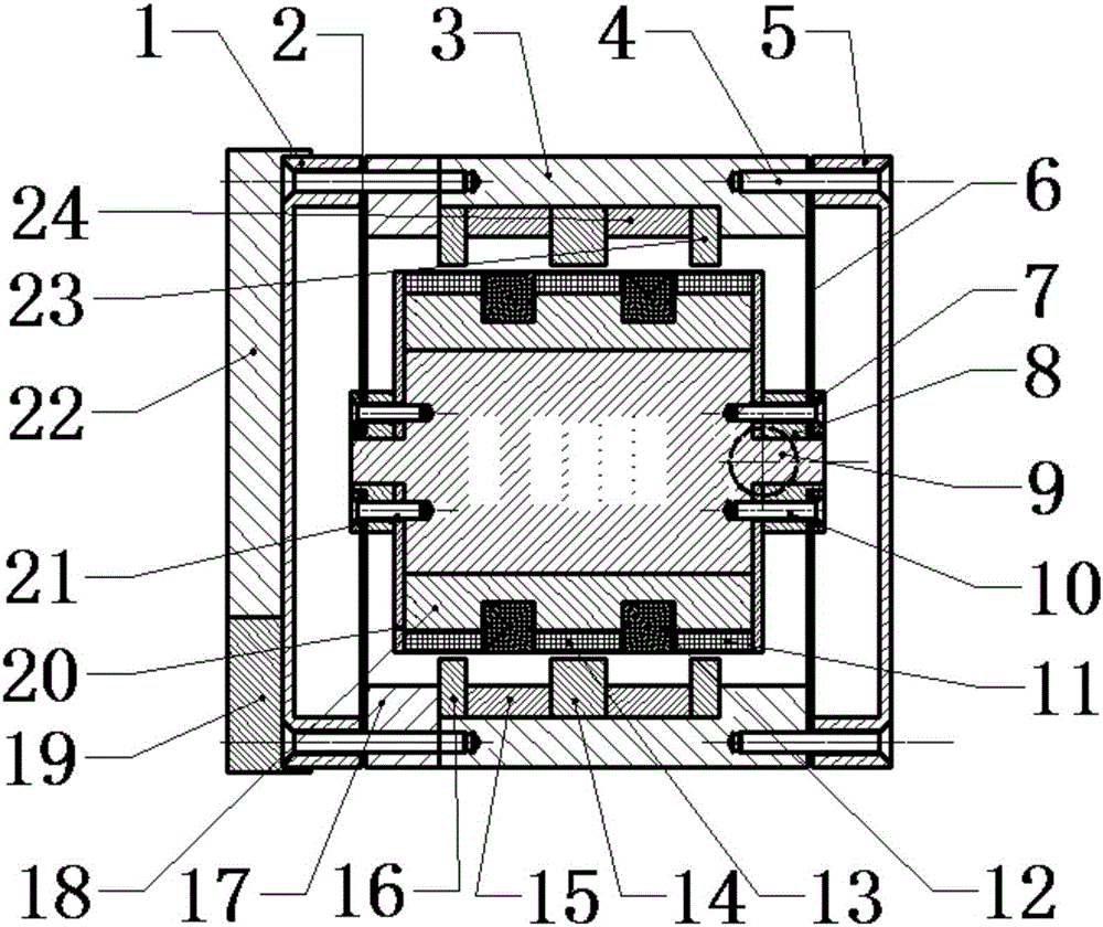 Low-frequency compensation inertia type actuator and detection method thereof