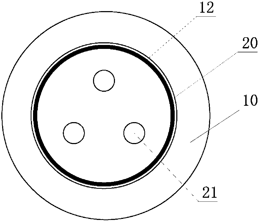 Soil horizontal frost-heaving visualization testing apparatus