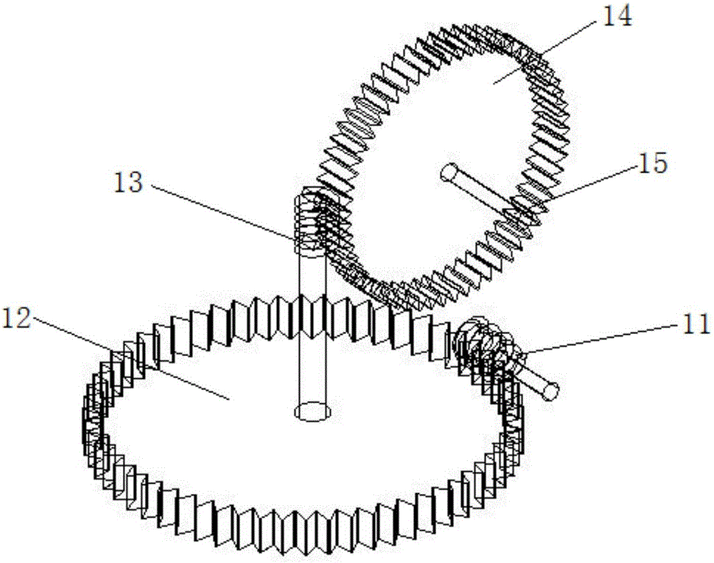 Timed, quantitative and automatic feeding device for fish breeding and feeding method