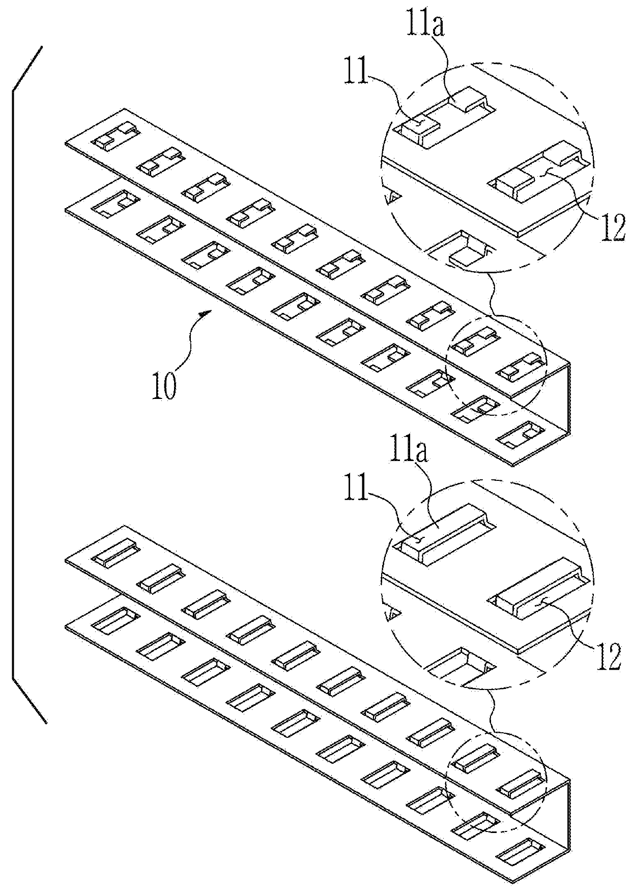 Prefabricated shelf