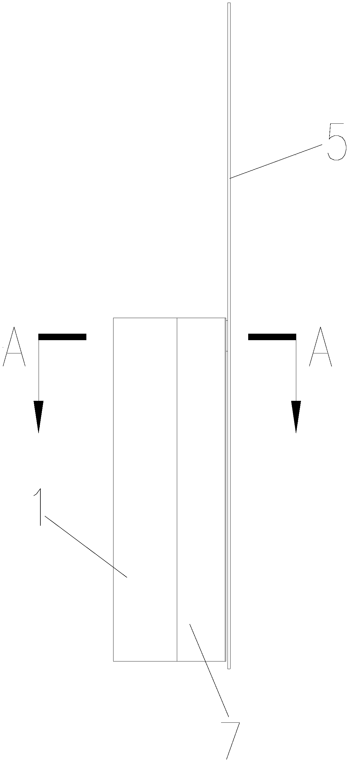 Waterproof and dustproof electric connector and pantograph charging connection structure