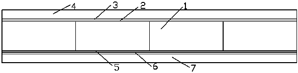 Polyurethane-rock wool composite heat insulating plate external wall external heat insulating system with rib laths