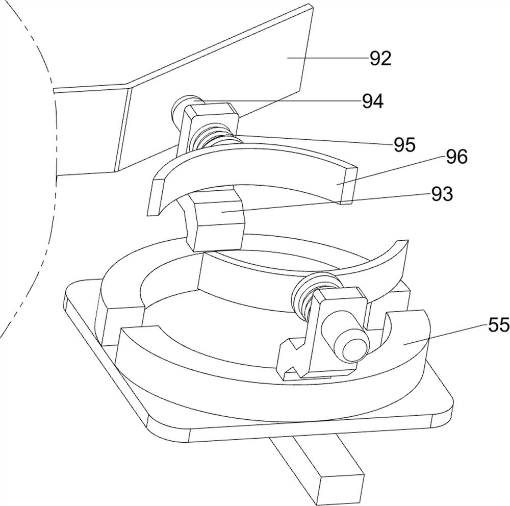 Subpackaging device for rare earth inspection