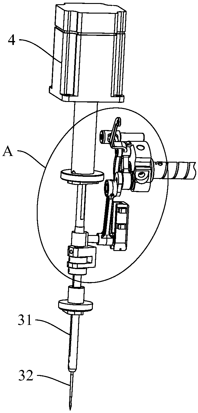 Needle and shuttle cooperation automatic adjustment mechanism and sewing machine