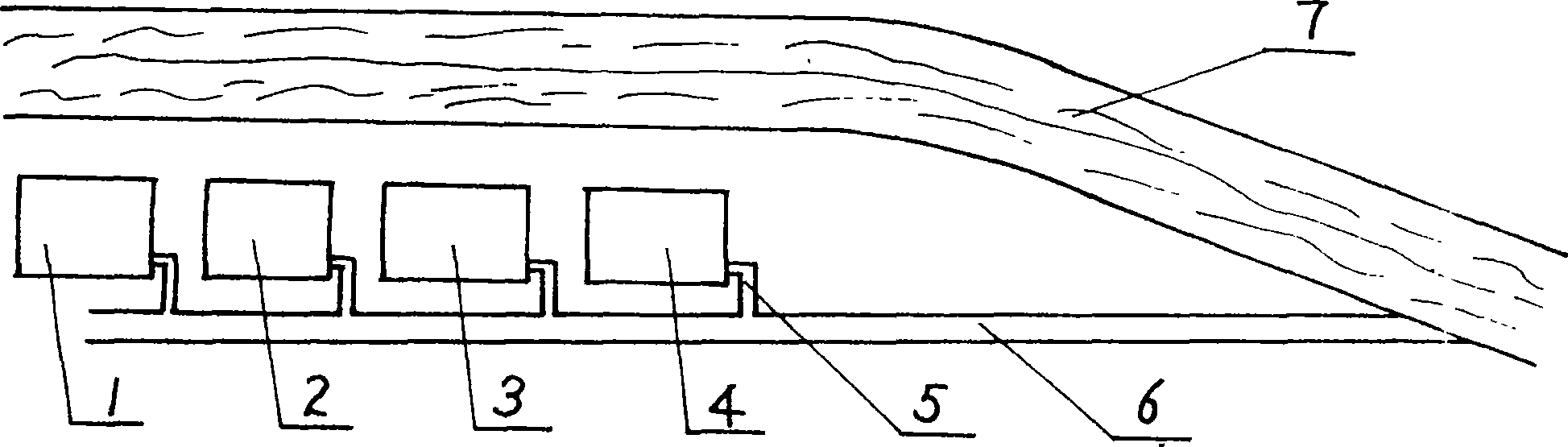 Emulated ecological environment breeding method and device for giant salamander