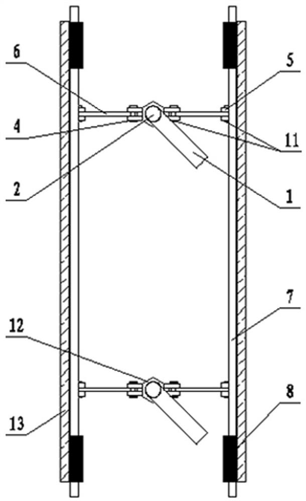 Adjustable formwork system for small-size deformation joint construction