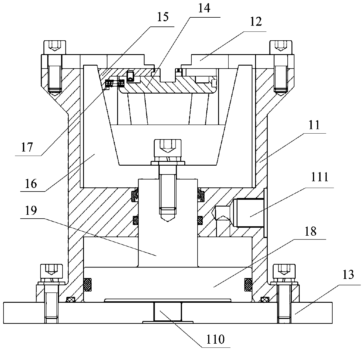 An automatic creasing closing system