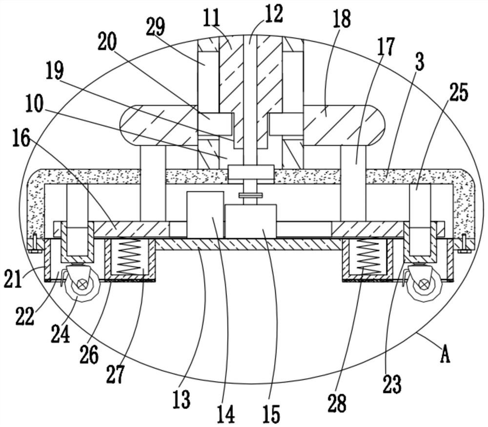 International trade customs declaration and inspection process teaching display device and method