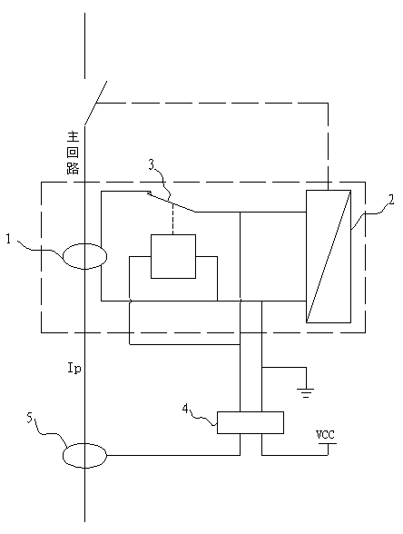 Tripping device, breaker and defencive function extension method of breaker