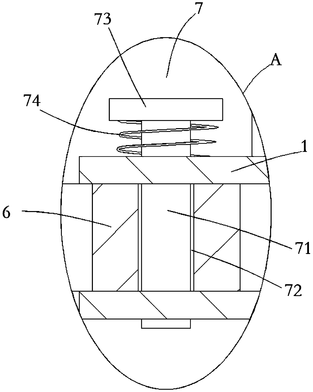 Extending-retracting protection cover used for vegetable and fruit plantation