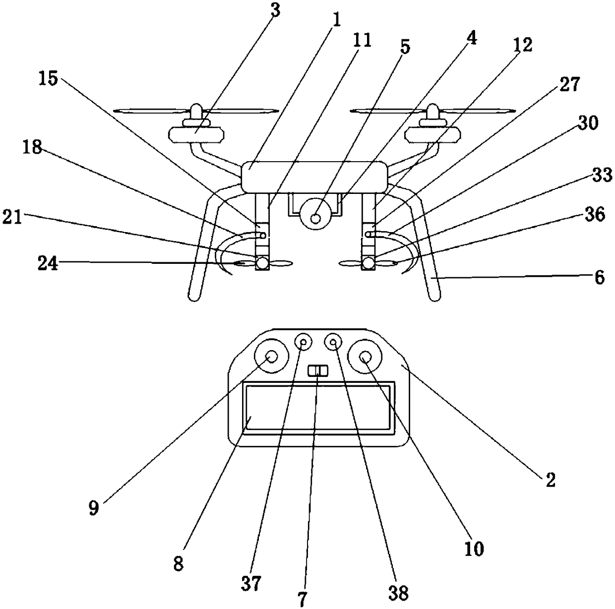 Unmanned aerial vehicle for removing bird nests