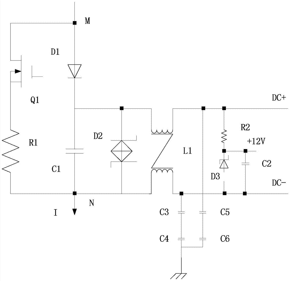 A single-wire constant current/constant voltage power conversion method