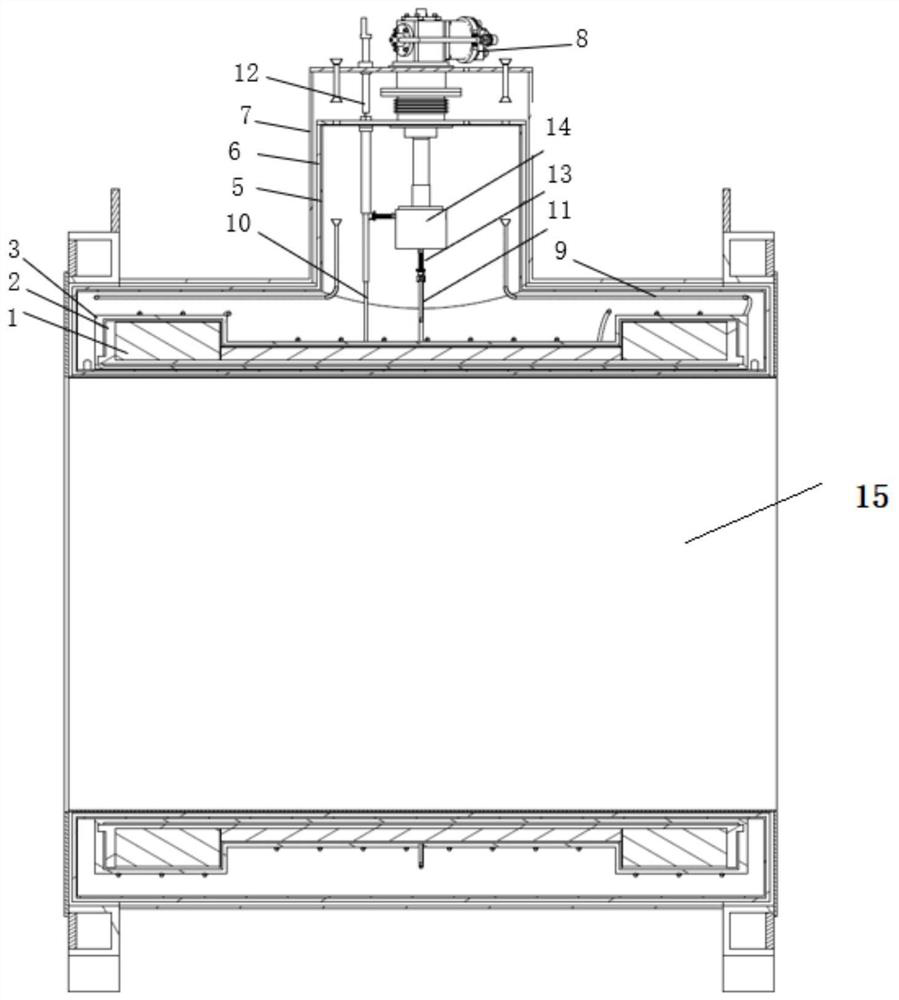 Zero-evaporation superconducting magnet system capable of saving liquid helium