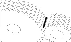 Gear with bionic non-smooth surface and machining method thereof