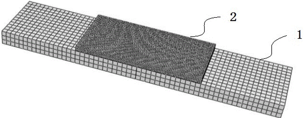 Method for predicting residual fatigue life of composite material adhesive bonding repair structure